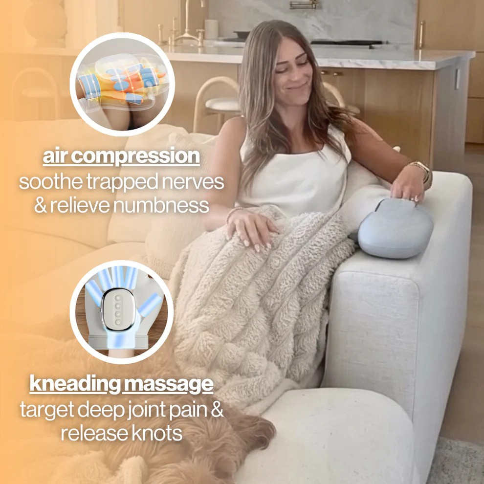 VTLFX™ Hand Massager with Heat Compression Therapy