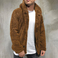 The Anderson Plush Hooded Coat