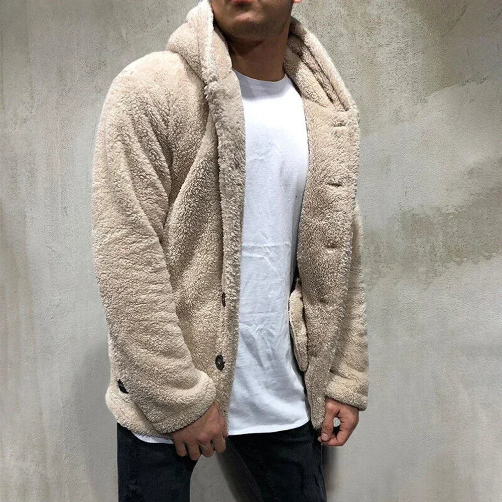 The Anderson Plush Hooded Coat