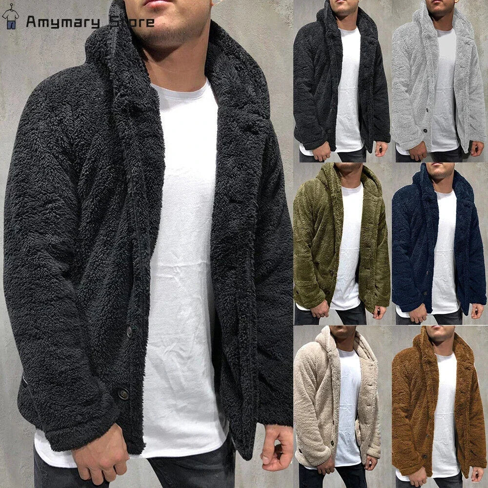 The Anderson Plush Hooded Coat