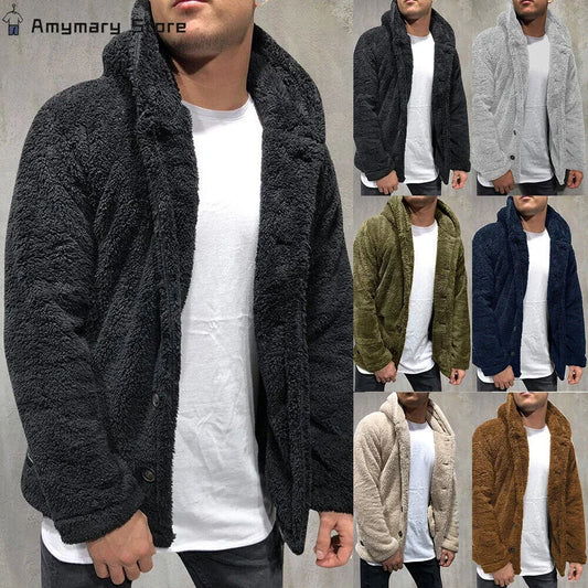 The Anderson Plush Hooded Coat