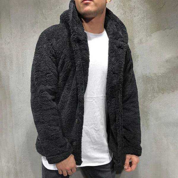 The Anderson Plush Hooded Coat