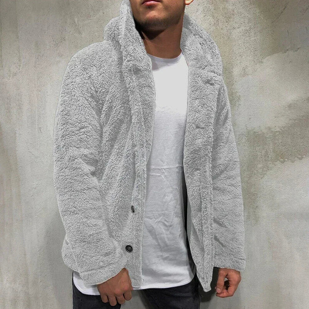 The Anderson Plush Hooded Coat