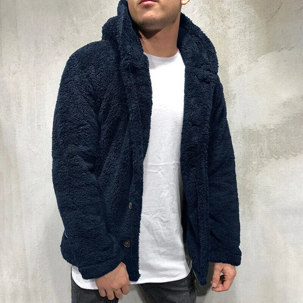 The Anderson Plush Hooded Coat
