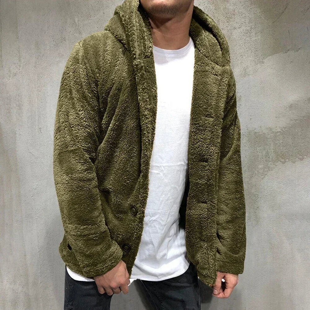 The Anderson Plush Hooded Coat