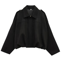 VIRAL Suedine Bomber Jacket