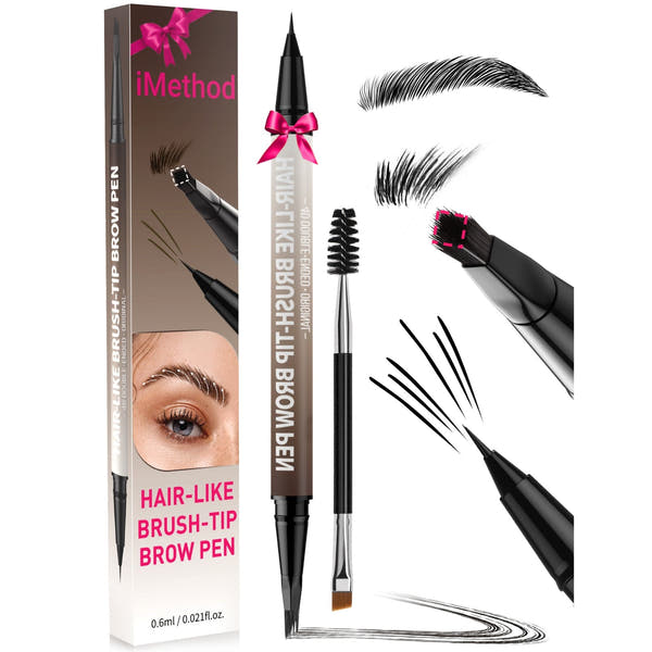 VTLFX 2-in-1 Microblading Eyebrow Pen with Square Brush