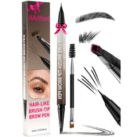 VTLFX 2-in-1 Microblading Eyebrow Pen with Square Brush
