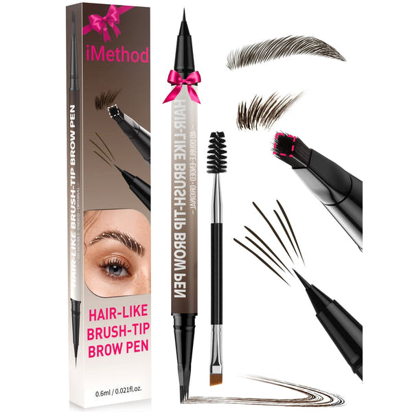 VTLFX 2-in-1 Microblading Eyebrow Pen with Square Brush