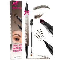 VTLFX 2-in-1 Microblading Eyebrow Pen with Square Brush